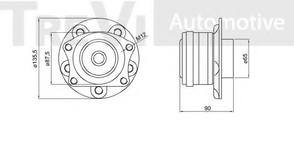 TREVI AUTOMOTIVE WB1620