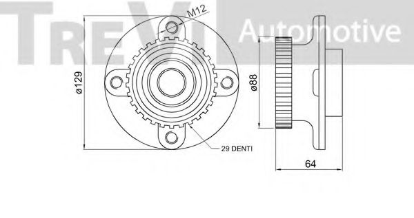 TREVI AUTOMOTIVE WB1639