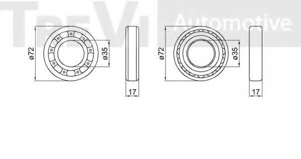 TREVI AUTOMOTIVE WB1855