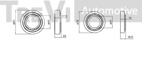 TREVI AUTOMOTIVE WB2054