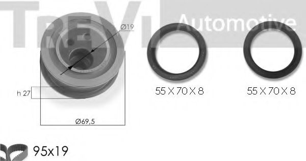 TREVI AUTOMOTIVE KD1098S