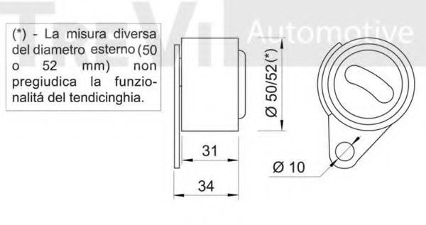 TREVI AUTOMOTIVE TD1082