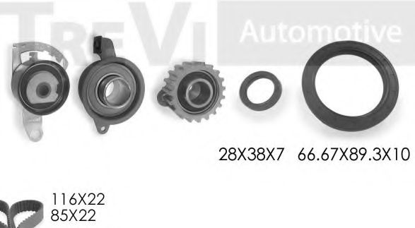 TREVI AUTOMOTIVE KD1157S