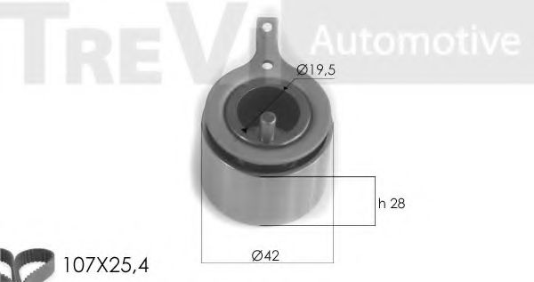 TREVI AUTOMOTIVE KD1353