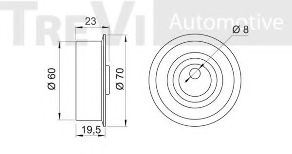 TREVI AUTOMOTIVE TD1175