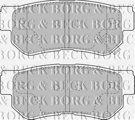 BORG & BECK BBP1787
