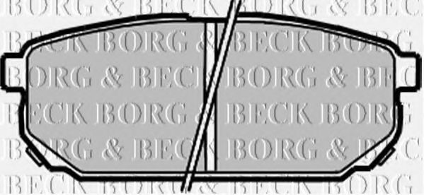 BORG & BECK BBP1925