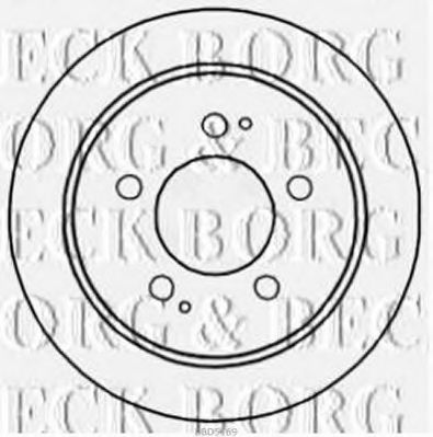 BORG & BECK BBD5169