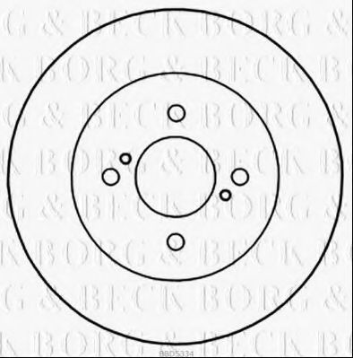 BORG & BECK BBD5334
