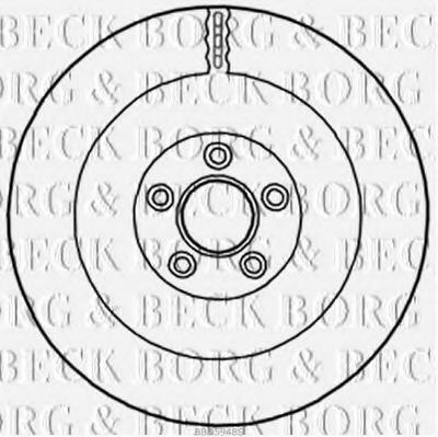 BORG & BECK BBD5948S