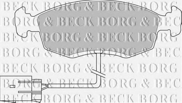 BORG & BECK BBP1070