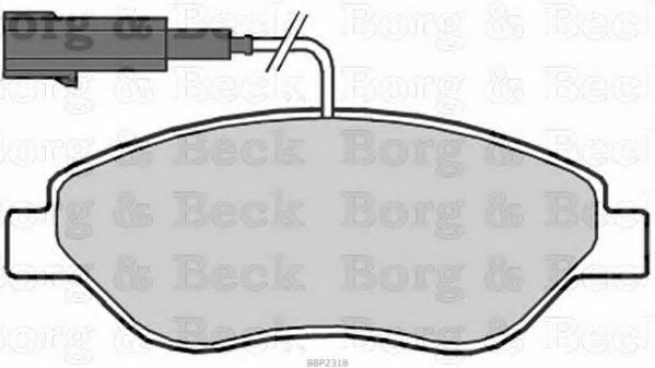 BORG & BECK BBP2318