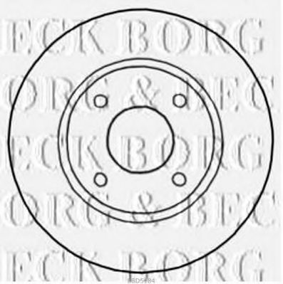 BORG & BECK BBD5184