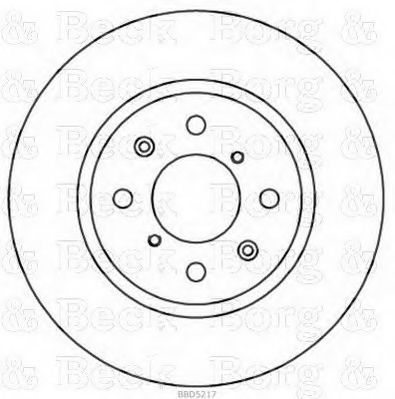 BORG & BECK BBD5217