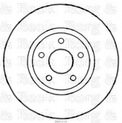 BORG & BECK BBD5218