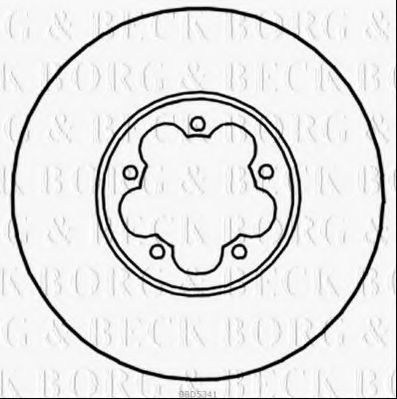 BORG & BECK BBD5341