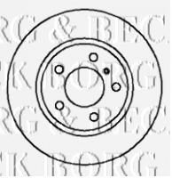 BORG & BECK BBD5709S