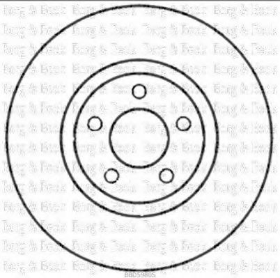 BORG & BECK BBD5980S