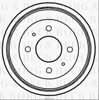 BORG & BECK BBR7244