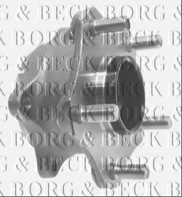 BWK1174 BORG & BECK Комплект подшипника ступицы колеса