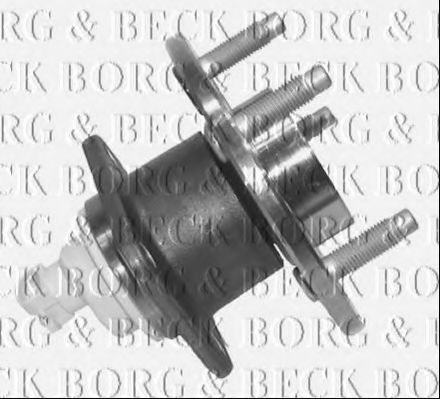 BWK849 BORG & BECK Комплект подшипника ступицы колеса