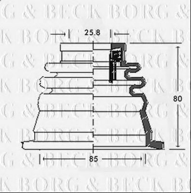 BORG & BECK BCB2541