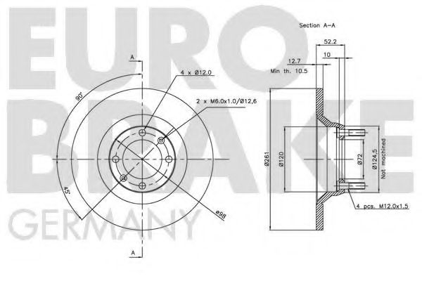 EUROBRAKE 5815201006