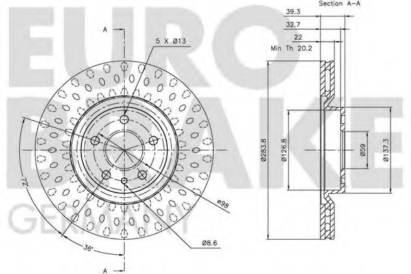 EUROBRAKE 5815201019