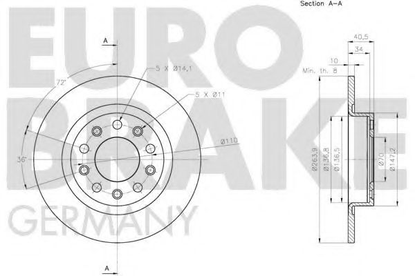 EUROBRAKE 5815201035