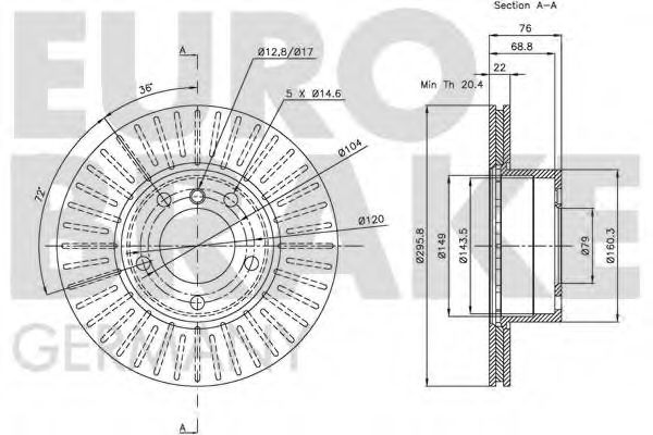 EUROBRAKE 5815201536