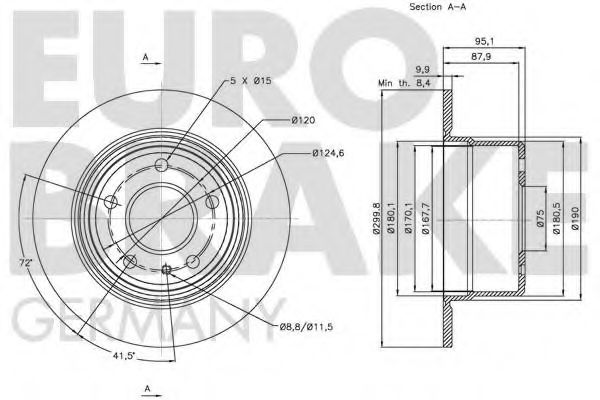 EUROBRAKE 5815201552