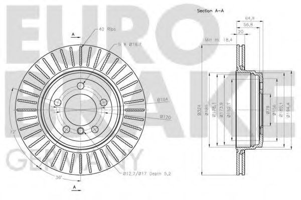 EUROBRAKE 5815201578