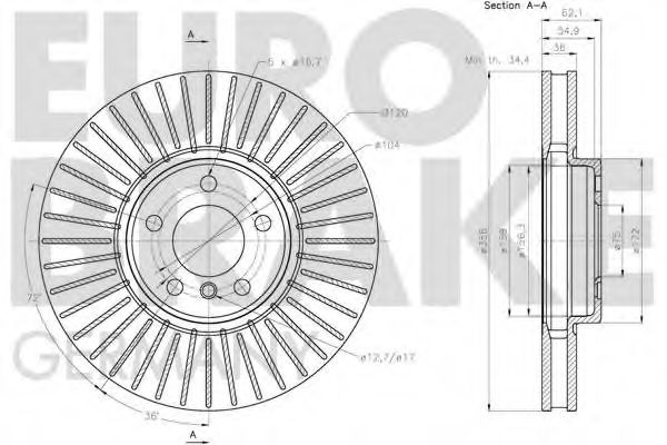 EUROBRAKE 5815201584