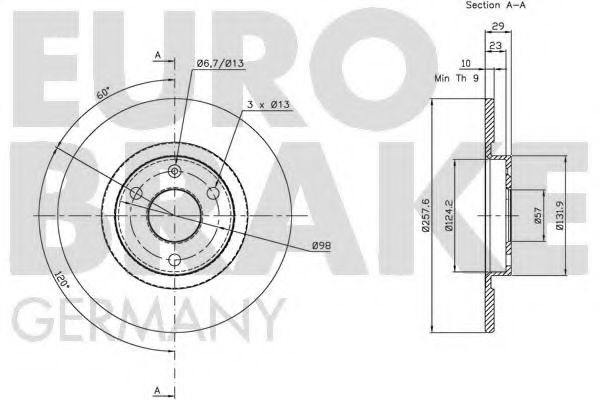 EUROBRAKE 5815201916