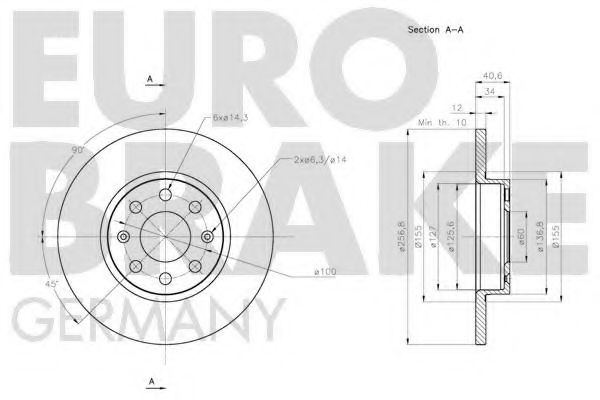 EUROBRAKE 5815202363