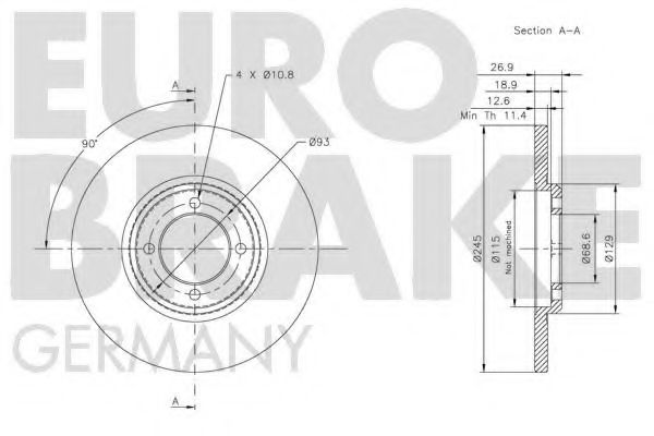 EUROBRAKE 5815202520