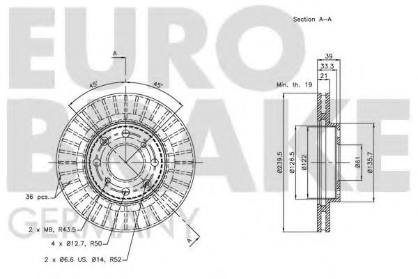 EUROBRAKE 5815202630