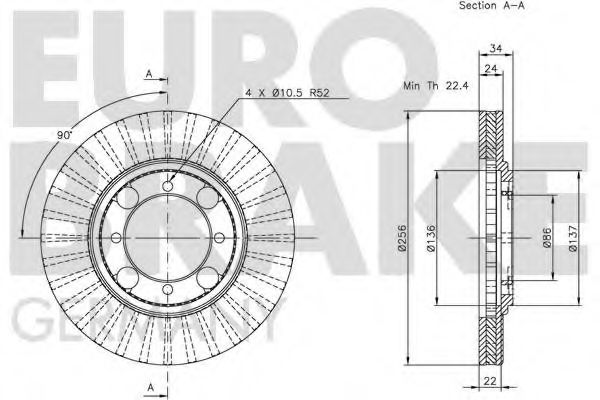 EUROBRAKE 5815203012