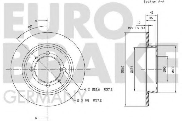 EUROBRAKE 5815203027