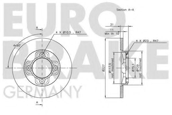 EUROBRAKE 5815203208