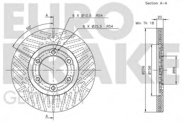 EUROBRAKE 5815203222