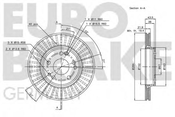 EUROBRAKE 5815203321