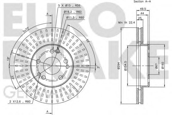 EUROBRAKE 5815203338