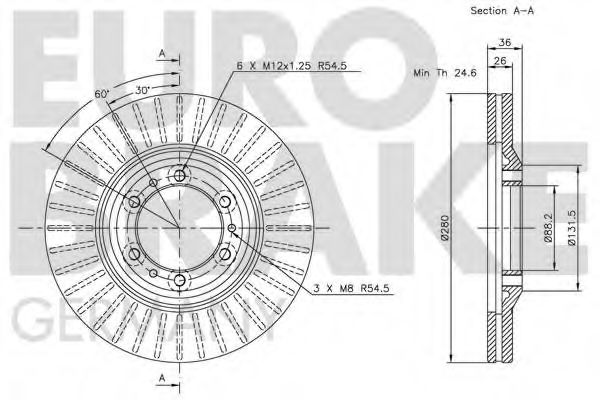 EUROBRAKE 5815203627