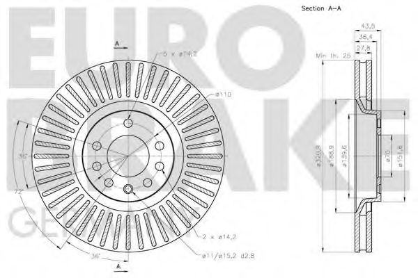 EUROBRAKE 5815203673