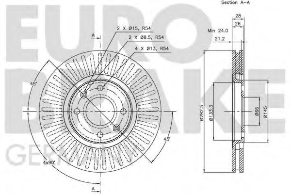 EUROBRAKE 5815203720