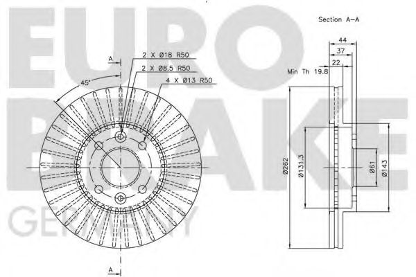 EUROBRAKE 5815203911