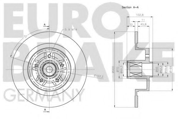 EUROBRAKE 5815203987