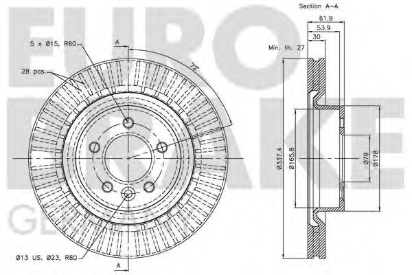 EUROBRAKE 5815204027