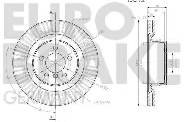 EUROBRAKE 5815204045